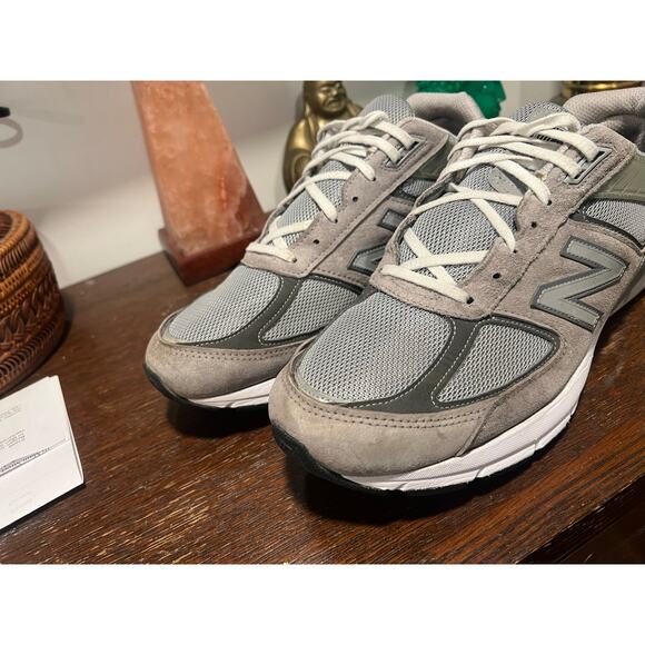 New Balance Men's 990v4 Made in Grey Silver Size 13 - Picture 12 of 13